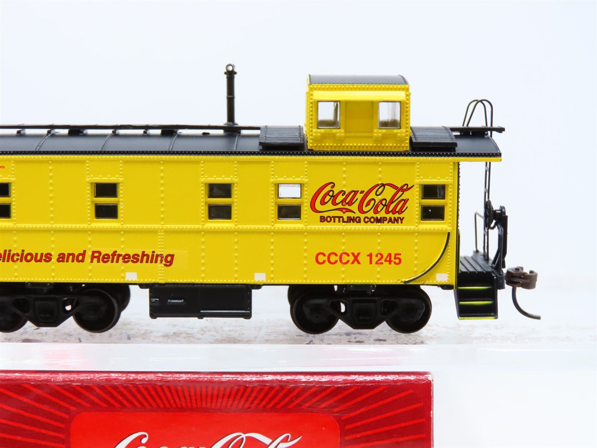 HO Athearn #8360 CCCX Coca-Cola &quot;Delicious and Refreshing&quot; Cupola Caboose #1245