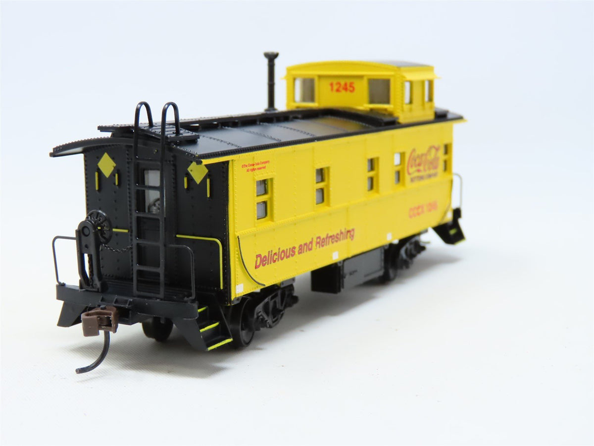 HO Athearn #8360 CCCX Coca-Cola &quot;Delicious and Refreshing&quot; Cupola Caboose #1245