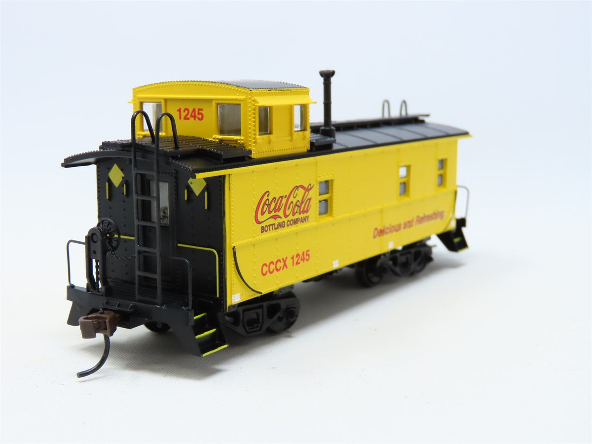 HO Athearn #8360 CCCX Coca-Cola &quot;Delicious and Refreshing&quot; Cupola Caboose #1245