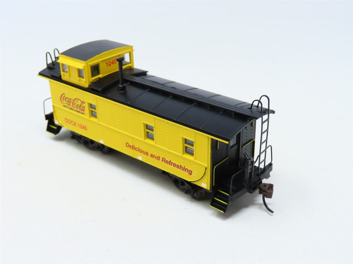 HO Athearn #8360 CCCX Coca-Cola &quot;Delicious and Refreshing&quot; Cupola Caboose #1245