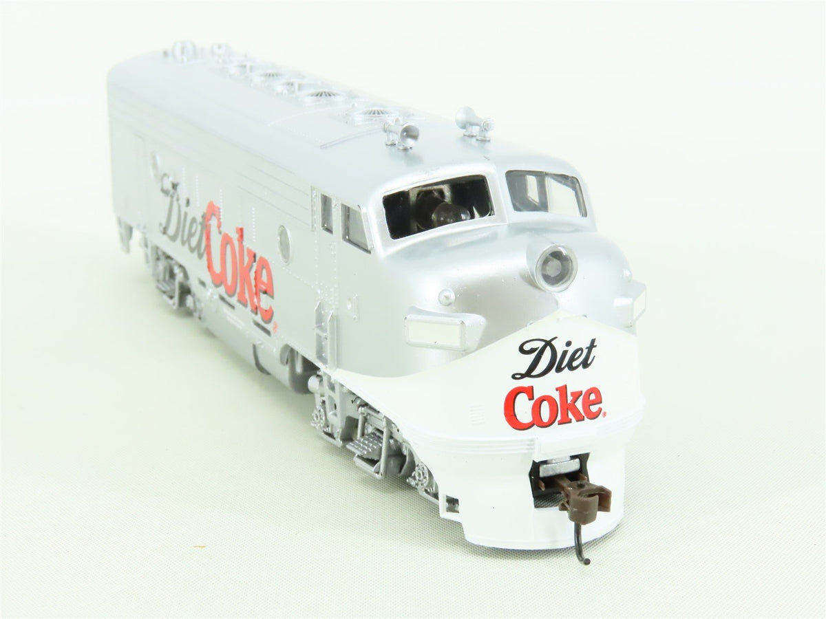 HO Scale Athearn 8291 Coca-Cola &quot;Diet Coke&quot; EMD F7A/B Diesel Locomotive Set No#