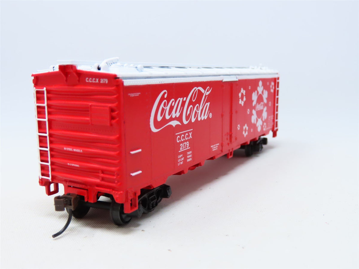 HO Scale Athearn #8326 CCCX Coca-Cola 40&#39; Steel Reefer #2179