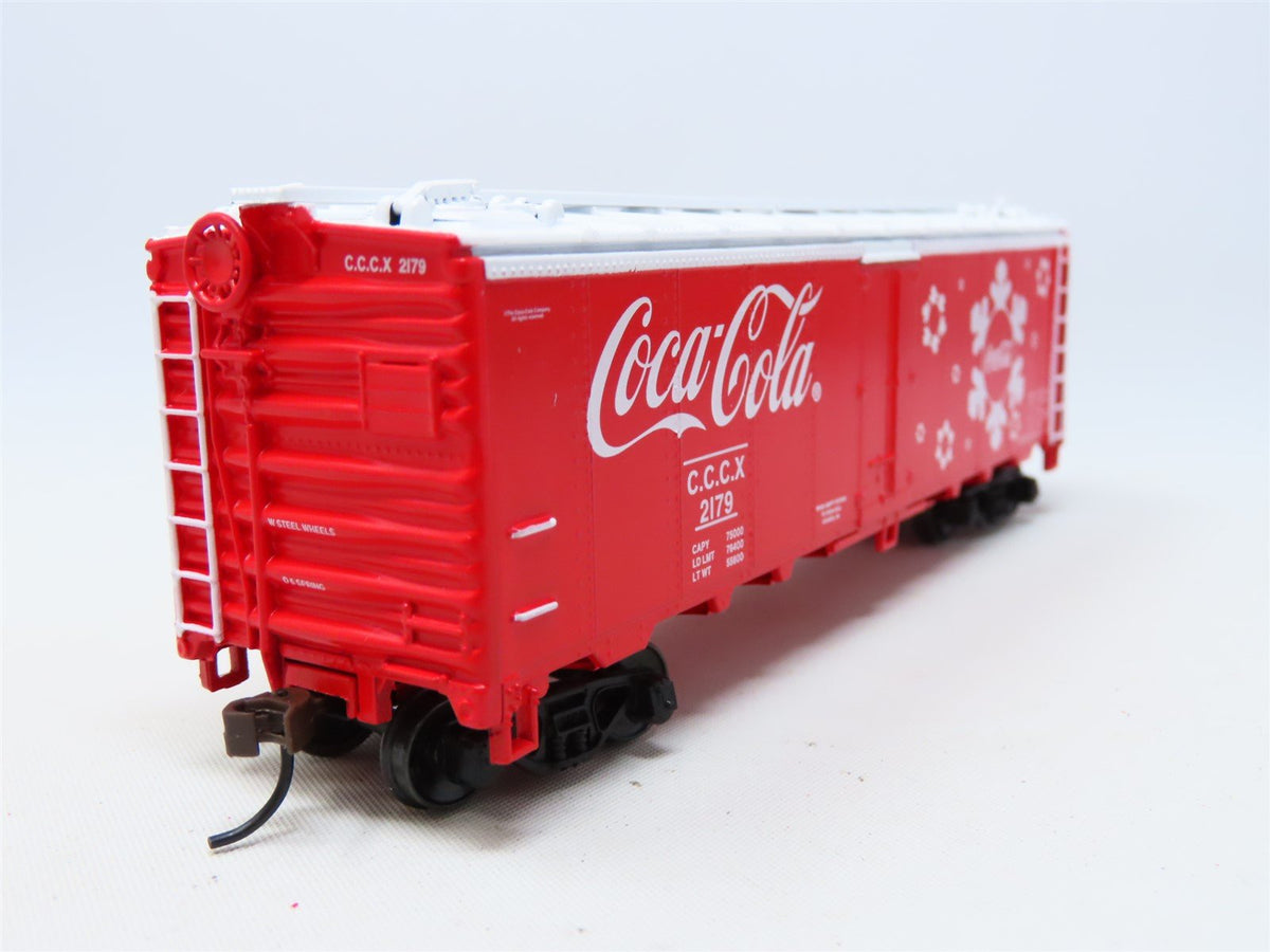 HO Scale Athearn #8326 CCCX Coca-Cola 40&#39; Steel Reefer #2179