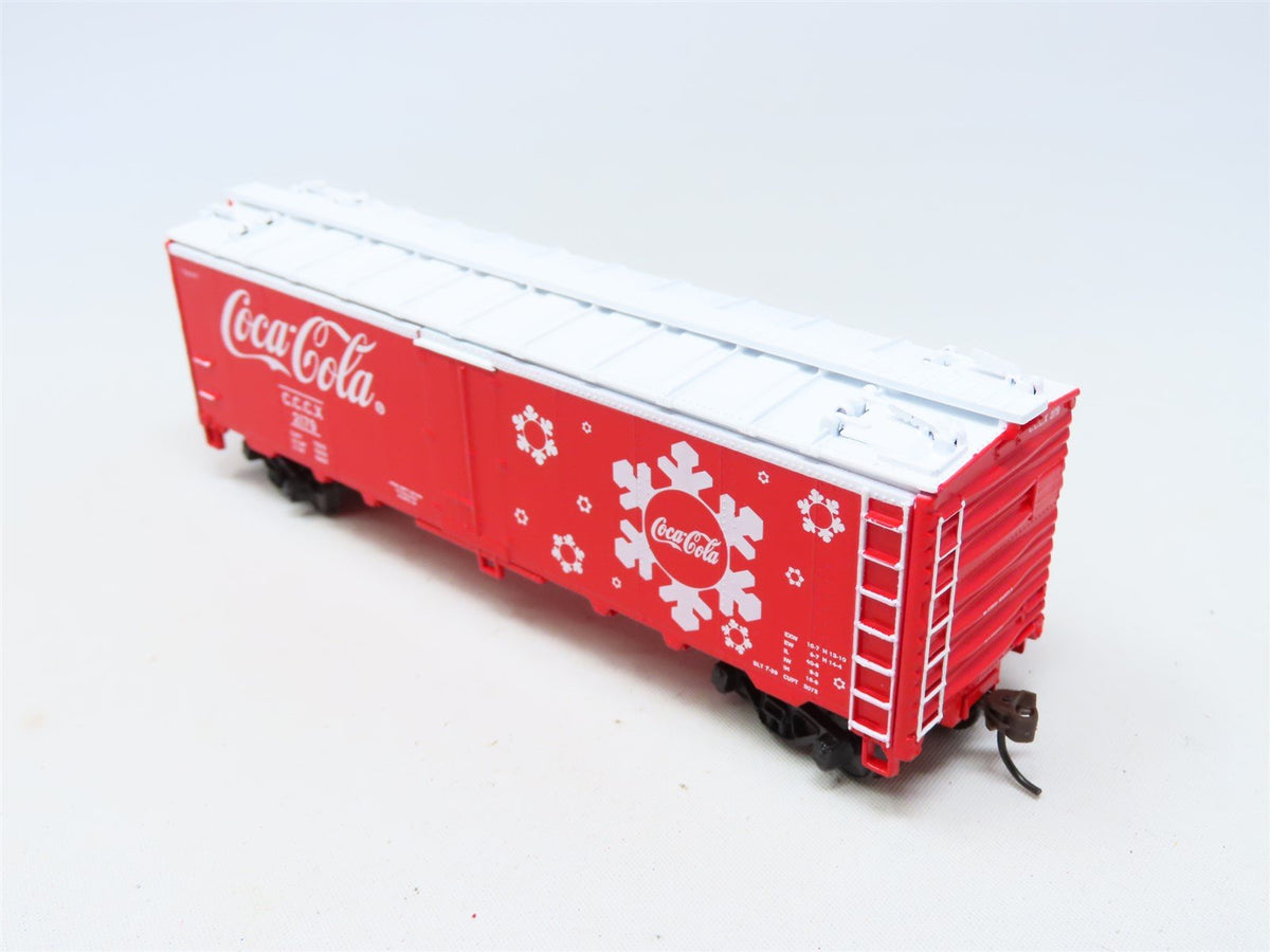 HO Scale Athearn #8326 CCCX Coca-Cola 40&#39; Steel Reefer #2179