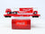 HO Scale Athearn #8281 CCCC Coca-Cola 50' Flat Car w/ Beverage Trailer #813