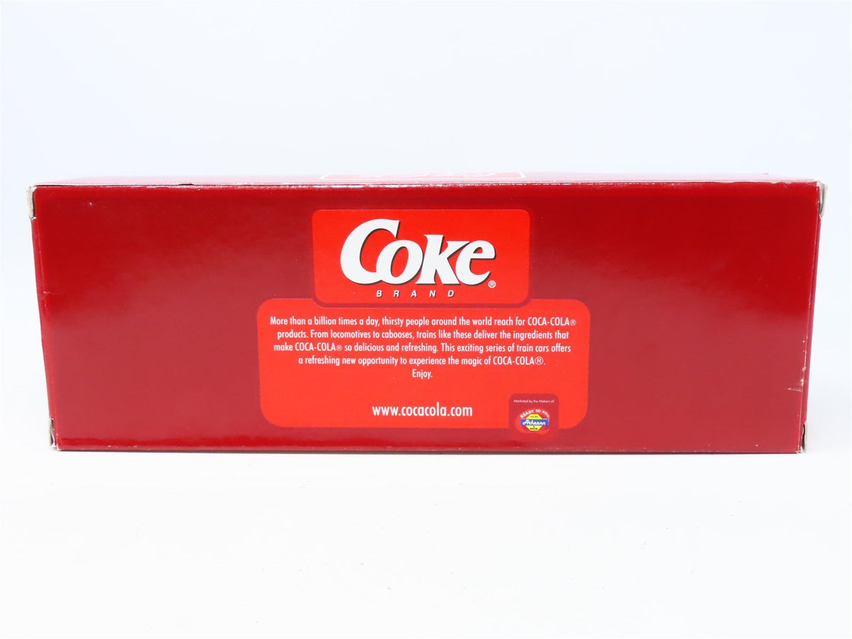 HO Scale Athearn #8281 CCCC Coca-Cola 50&#39; Flat Car w/ Beverage Trailer #813