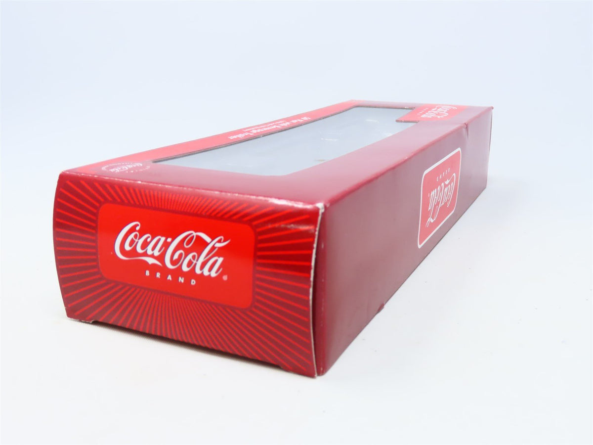 HO Scale Athearn #8281 CCCC Coca-Cola 50&#39; Flat Car w/ Beverage Trailer #813