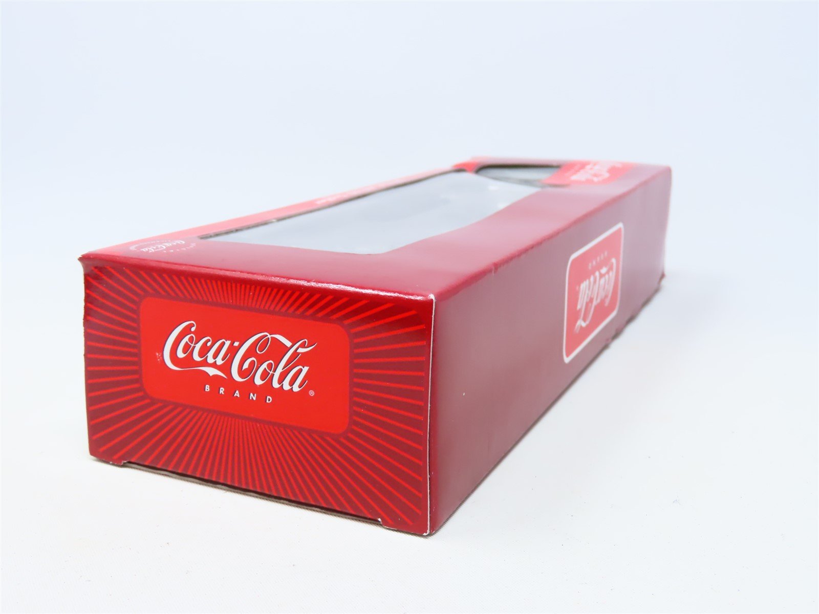 HO Scale Athearn #8303 CCCX Coca-Cola 50' Flat Car w/ 45' Trailer #808