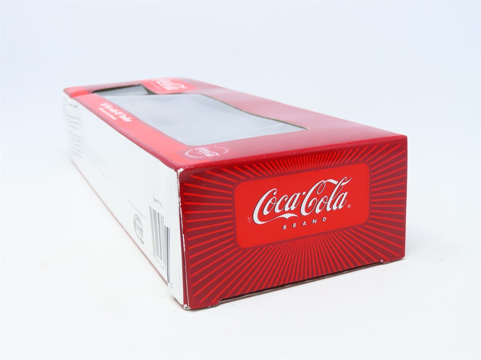 HO Scale Athearn #8303 CCCX Coca-Cola 50' Flat Car w/ 45' Trailer #808