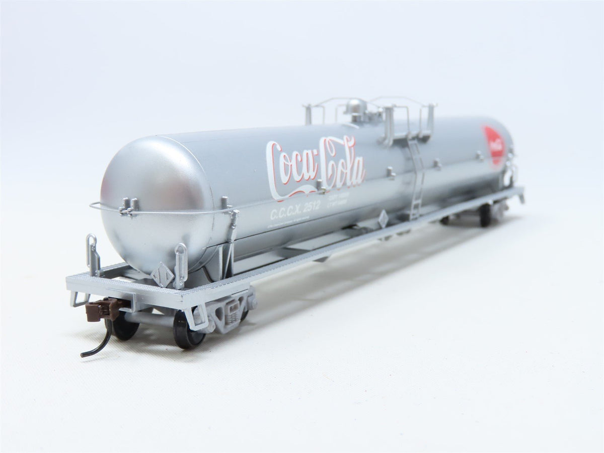 HO Scale Athearn #8341 CCCX Coca-Cola 62&#39; Tank Car #2512