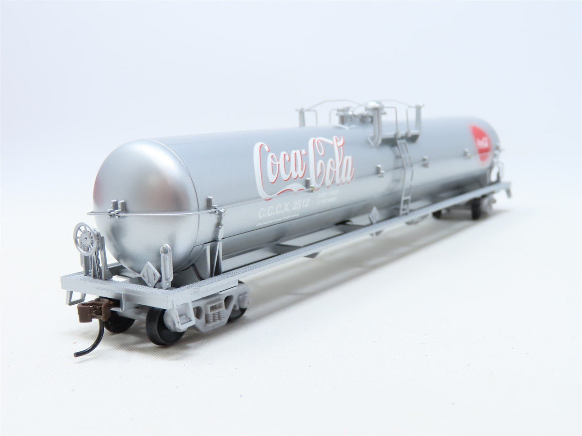 HO Scale Athearn #8341 CCCX Coca-Cola 62&#39; Tank Car #2512