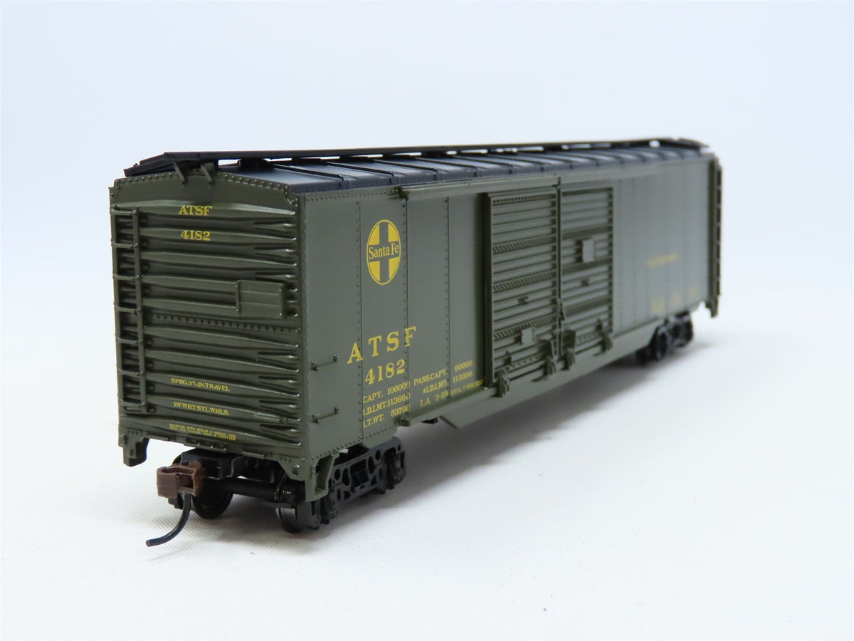 HO Scale Athearn #92401 ATSF Santa Fe 50&#39; Double Door Express Box Car #4182