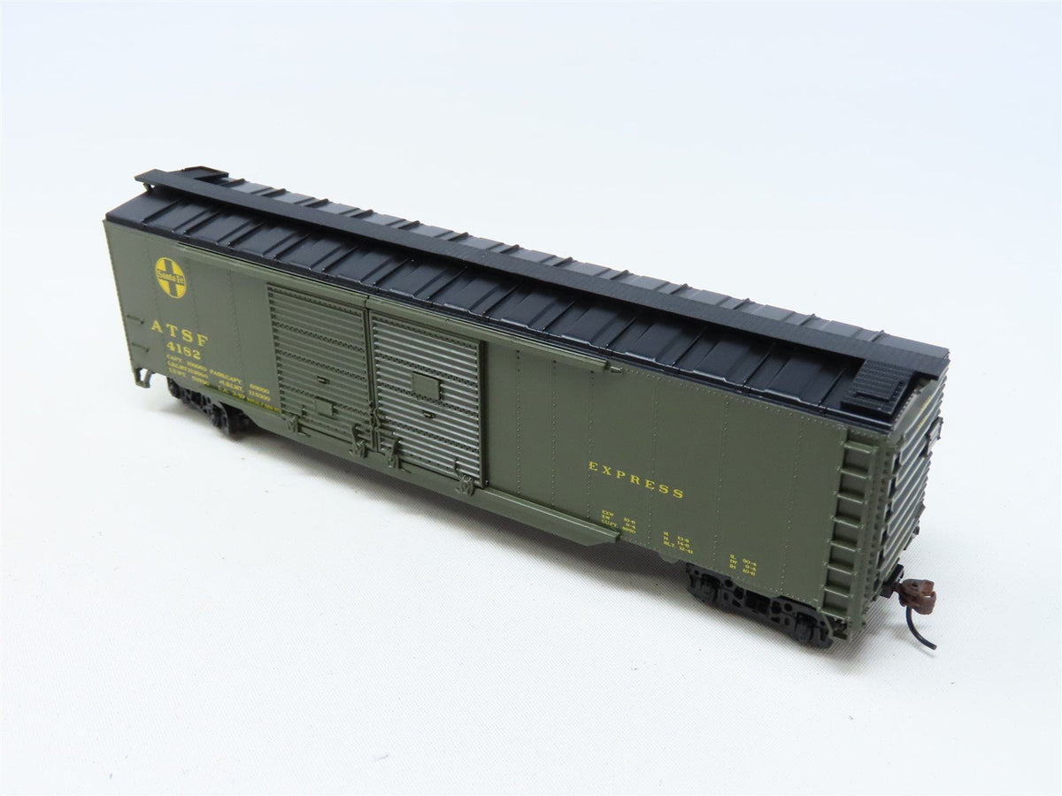 HO Scale Athearn #92401 ATSF Santa Fe 50&#39; Double Door Express Box Car #4182