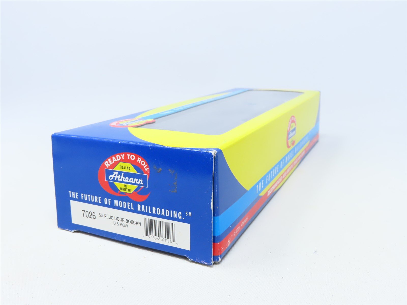 HO Athearn #7026 D&RGW Denver & Rio Grande Western 50' Plug Door Box Car #60936