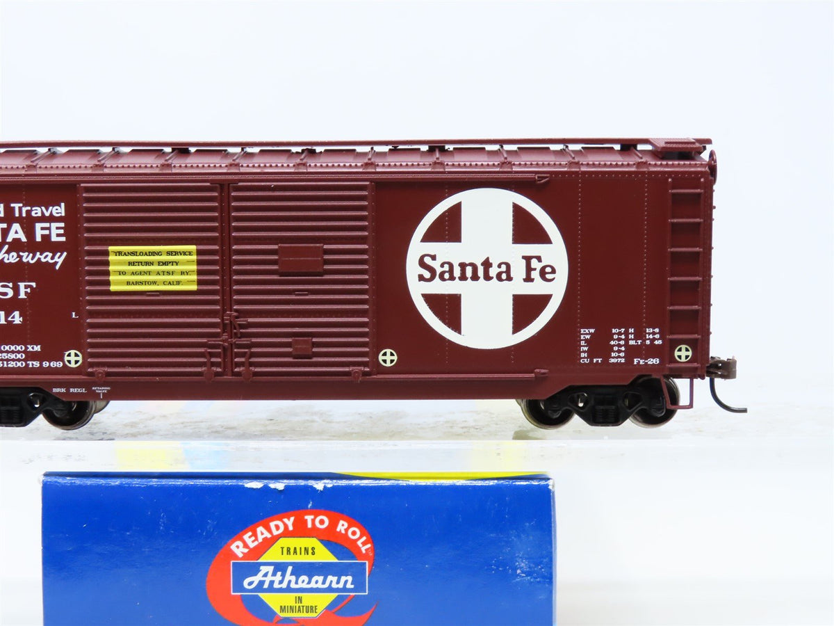 HO Scale Athearn #70161 ATSF Santa Fe &quot;All The Way&quot; 40&#39; Double Door Box Car 5914