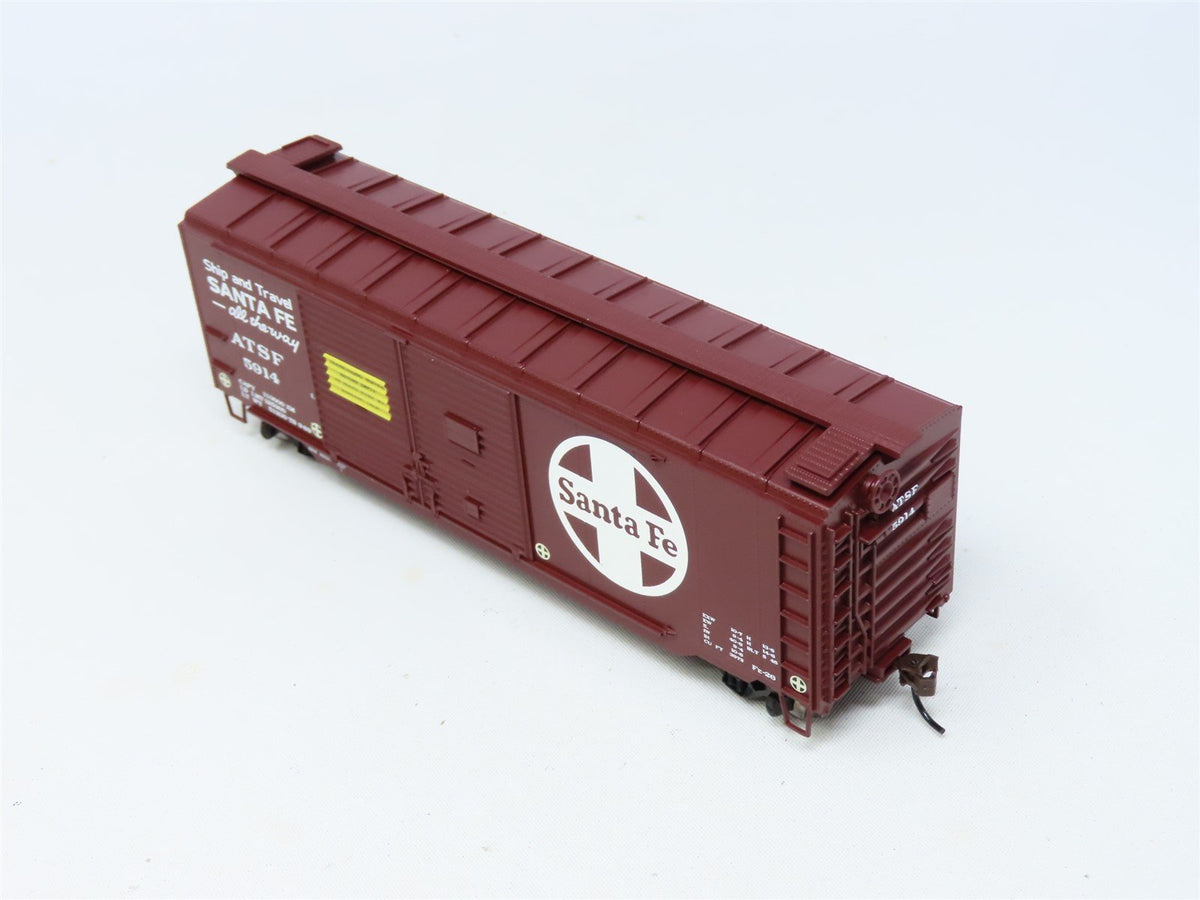 HO Scale Athearn #70161 ATSF Santa Fe &quot;All The Way&quot; 40&#39; Double Door Box Car 5914