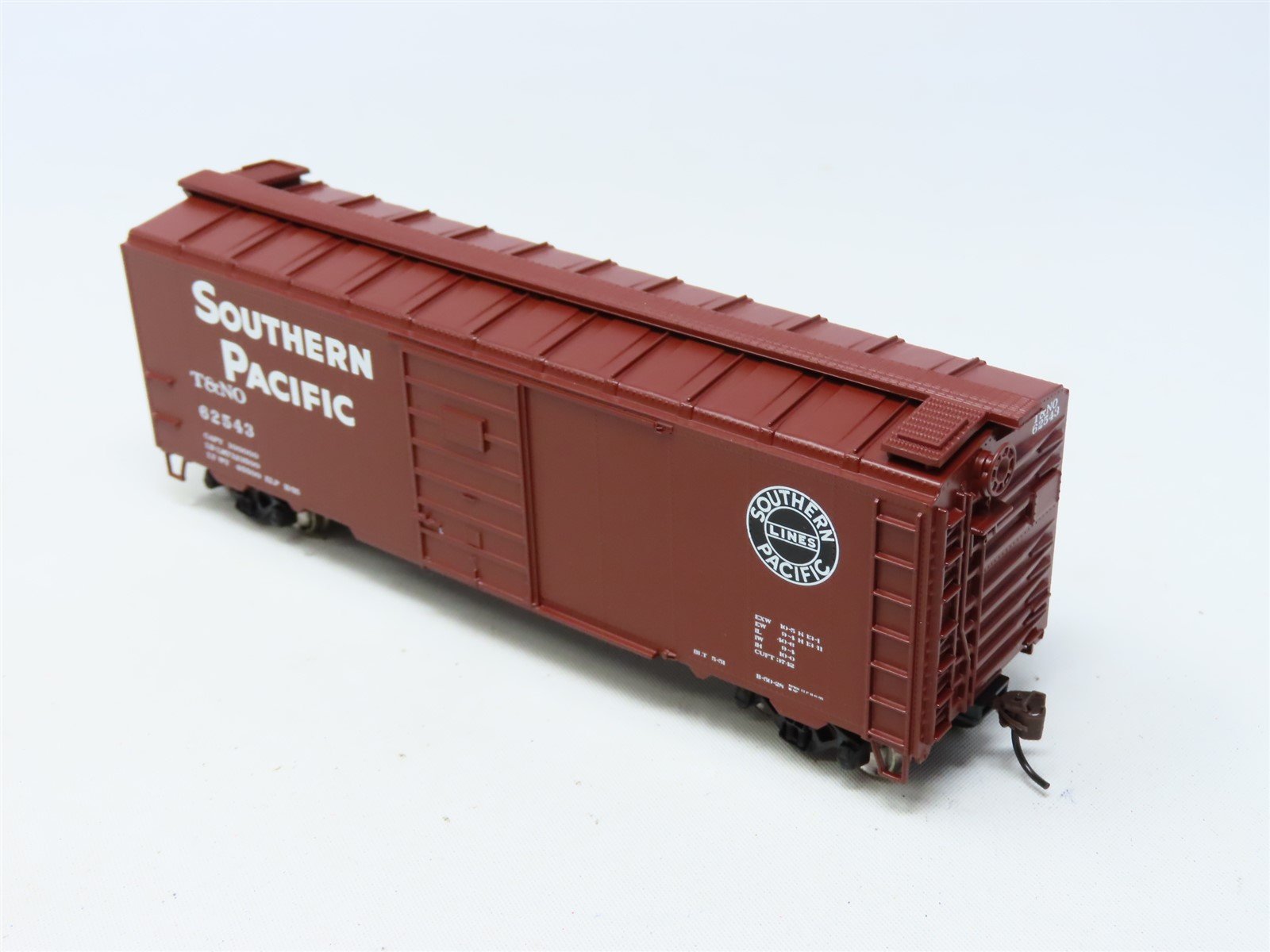 HO Scale Athearn #70320 T&NO SP Southern Pacific 40' Single Door Box Car #62543