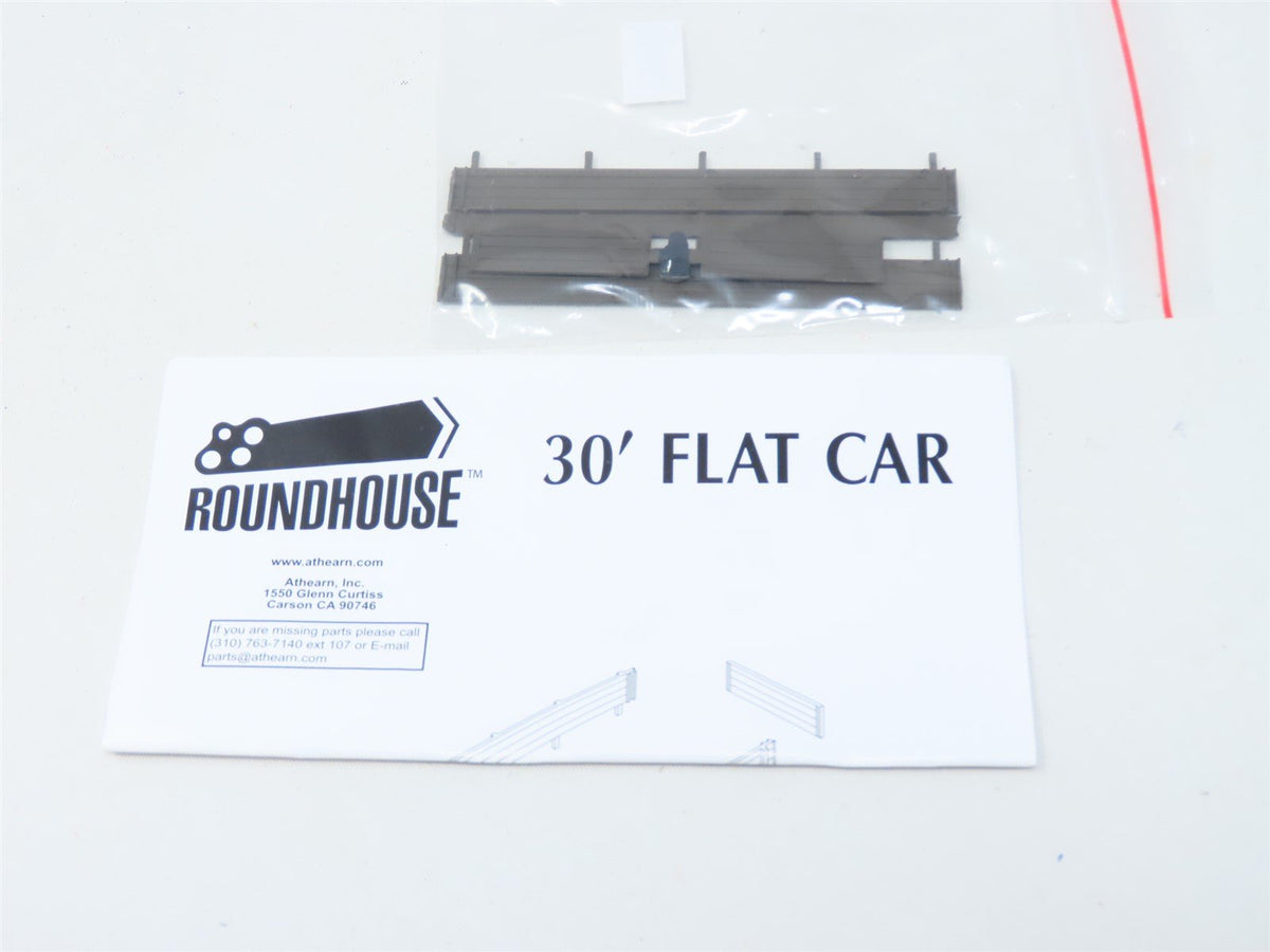 HO Scale Roundhouse #84246 C&amp;S Colorado &amp; Southern 30&#39; Flat Car #11492