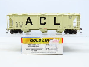 HO Walthers Gold Line #932-7987 ACL Atlantic Coast Line 3-Bay Hopper #120392