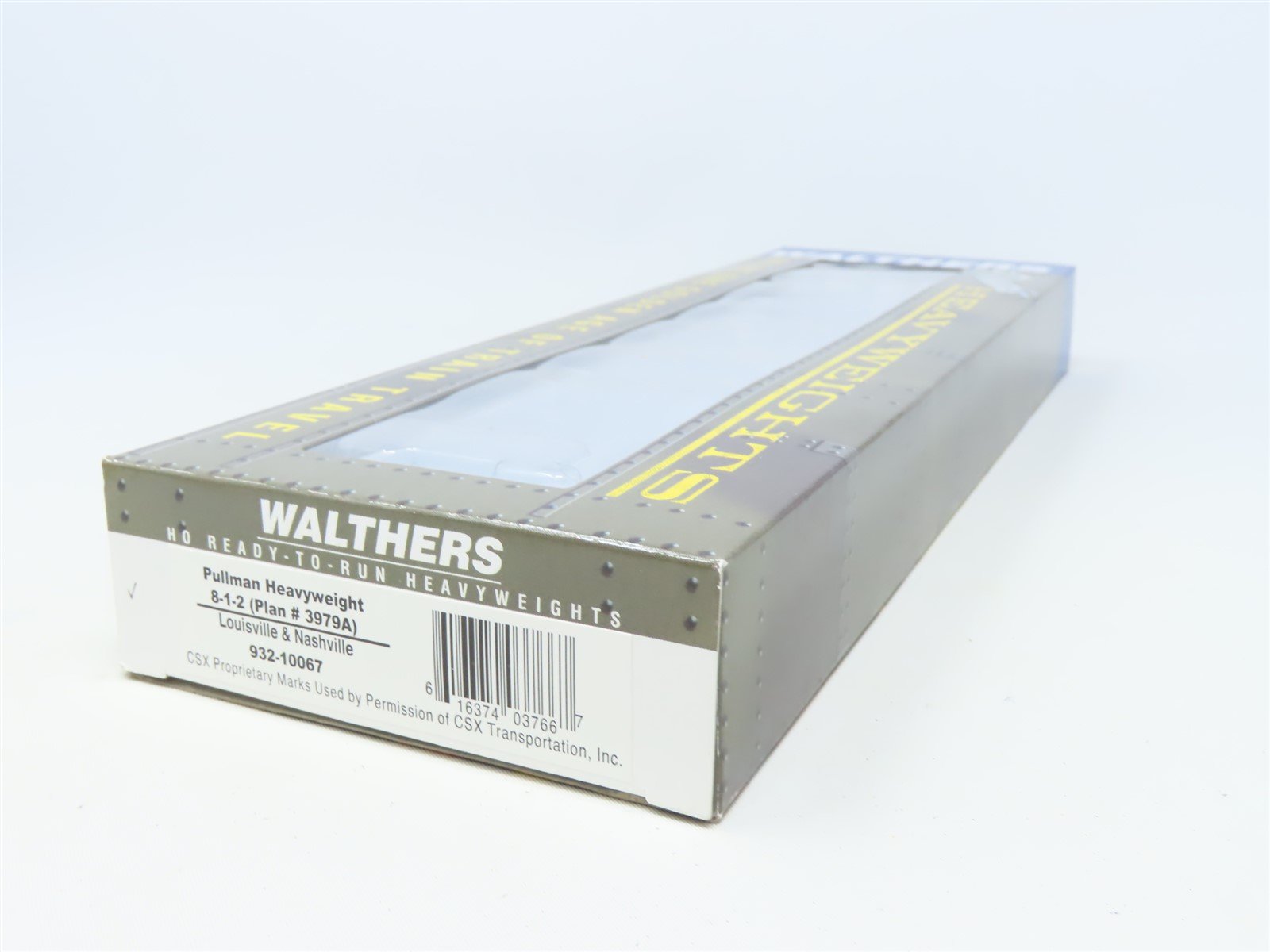 HO Walthers #932-10067 L&N Louisville & Nashville Pullman Heavyweight Passenger