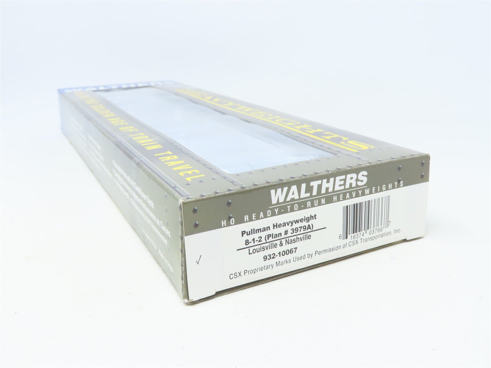 HO Walthers #932-10067 L&N Louisville & Nashville Pullman Heavyweight Passenger