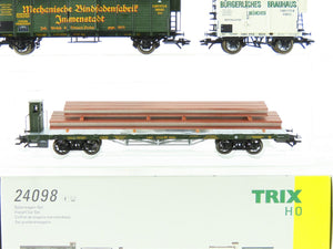 HO Scale Trix 24098 K.Bay.Sts.B. Royal Bavarian Era I Freight Cars 5-Pack