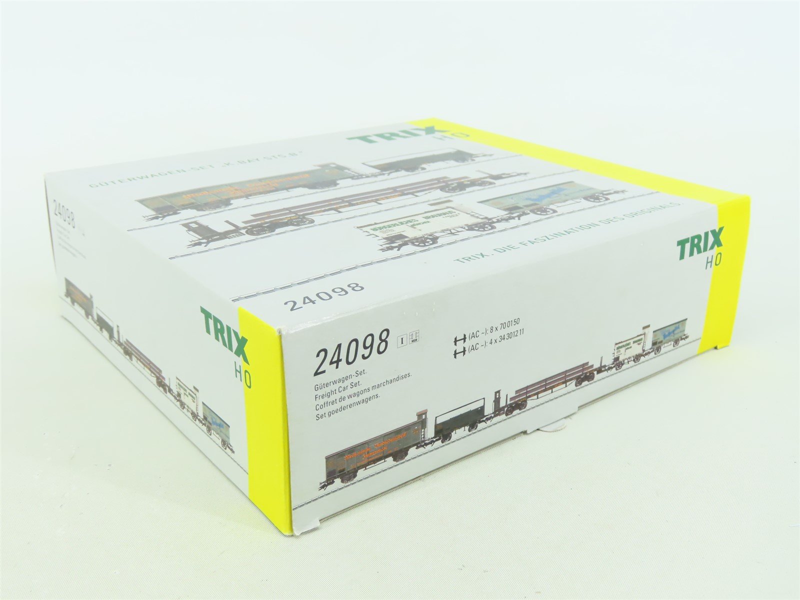 HO Scale Trix 24098 K.Bay.Sts.B. Royal Bavarian Era I Freight Cars 5-Pack