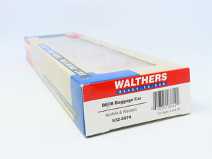 HO Scale Walthers #932-5874 N&W Norfolk & Western B60B Baggage Passenger Car