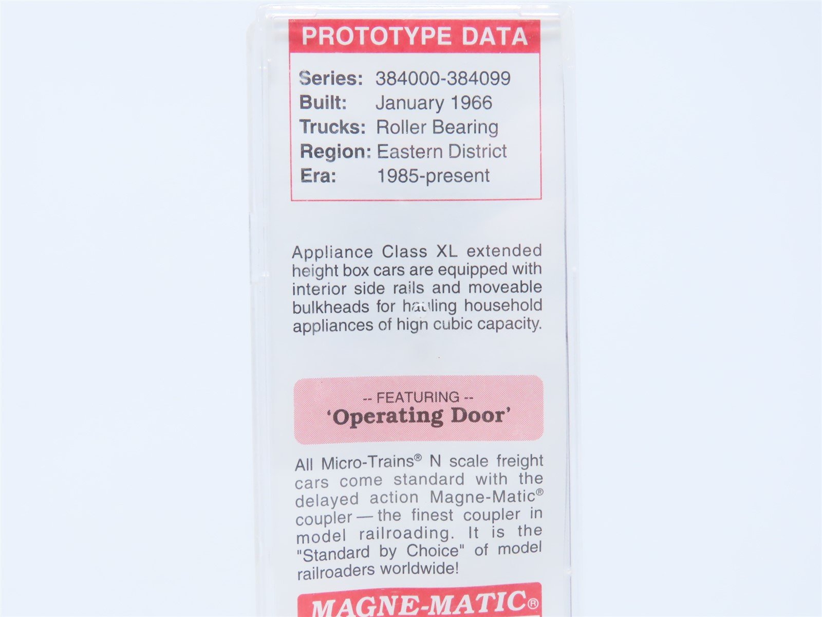 N Scale Micro-Trains MTL 104 00 010 GTW Grand Trunk Western Box Car #384046