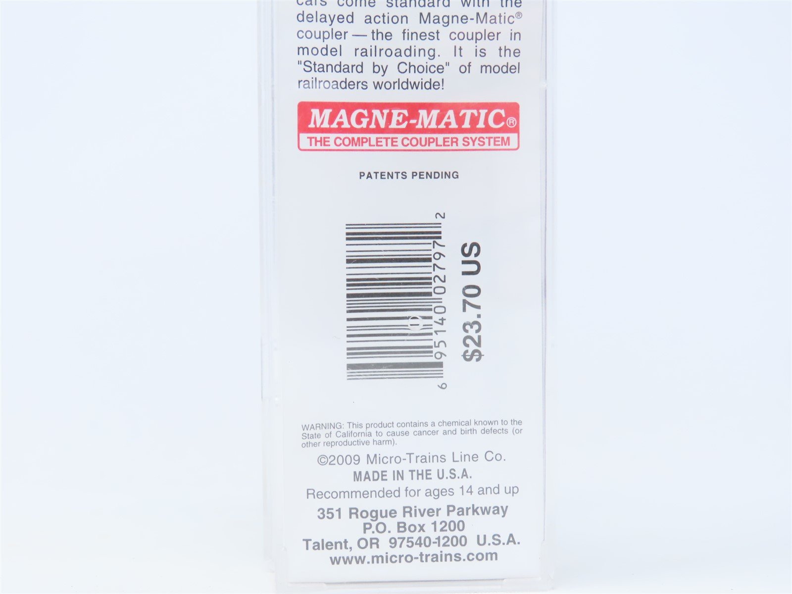 N Scale Micro-Trains MTL 104 00 010 GTW Grand Trunk Western Box Car #384046