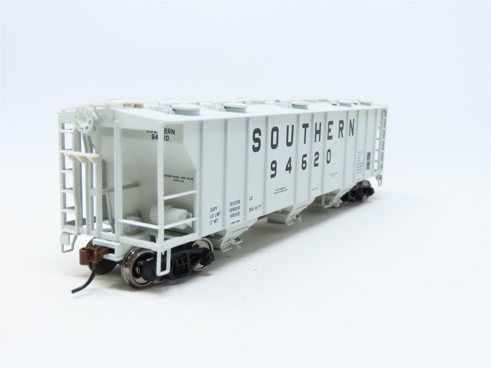 HO Walthers Gold Line 932-27958 SOU Southern Railway 3-Bay Covered Hopper (2-Pk)