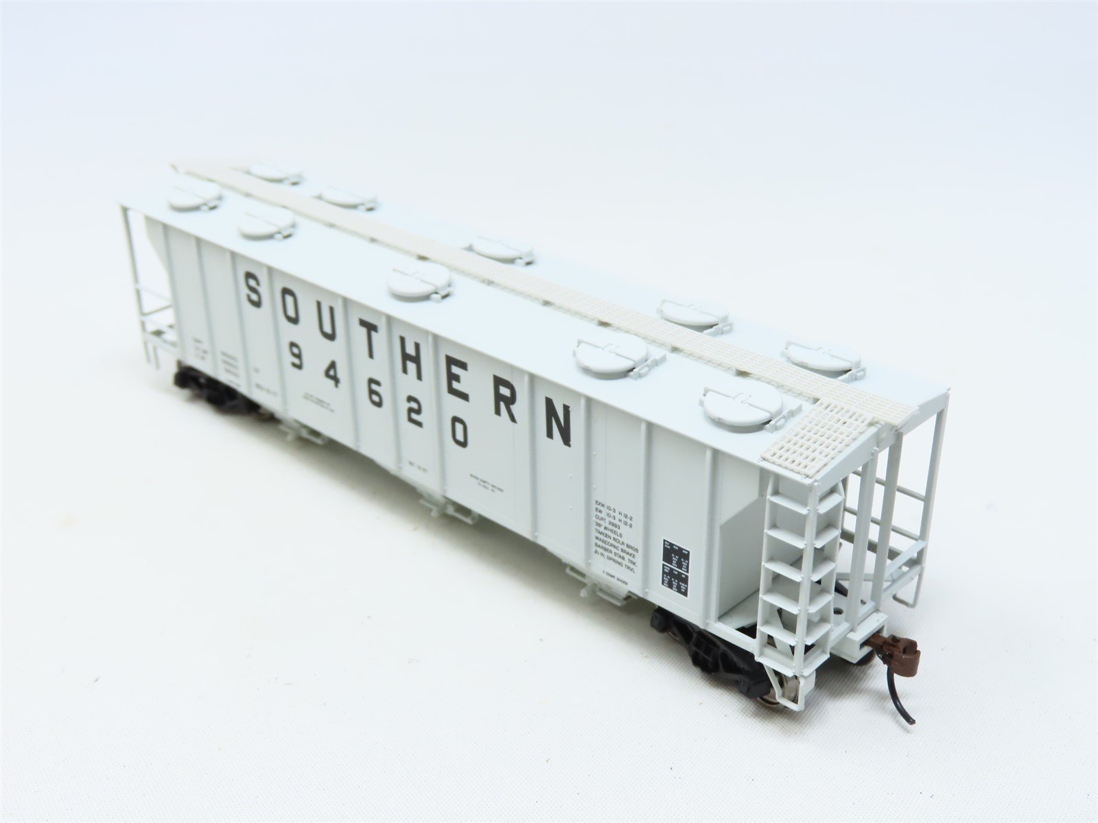 HO Walthers Gold Line 932-27958 SOU Southern Railway 3-Bay Covered Hopper (2-Pk)