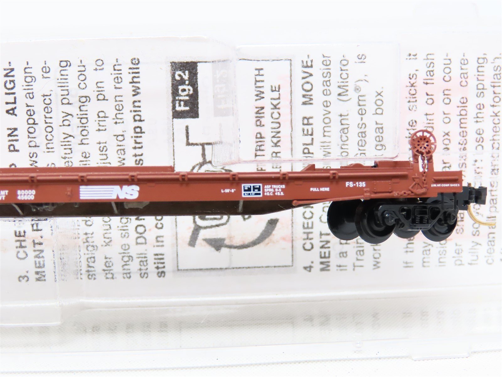 N Scale Micro-Trains MTL 64050 NS Norfolk Southern Flat Car #157271