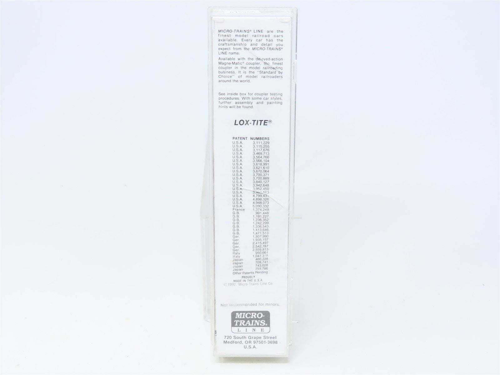 N Scale Micro-Trains MTL 64010 ATSF Flat Car w/ BN Trailer #293274