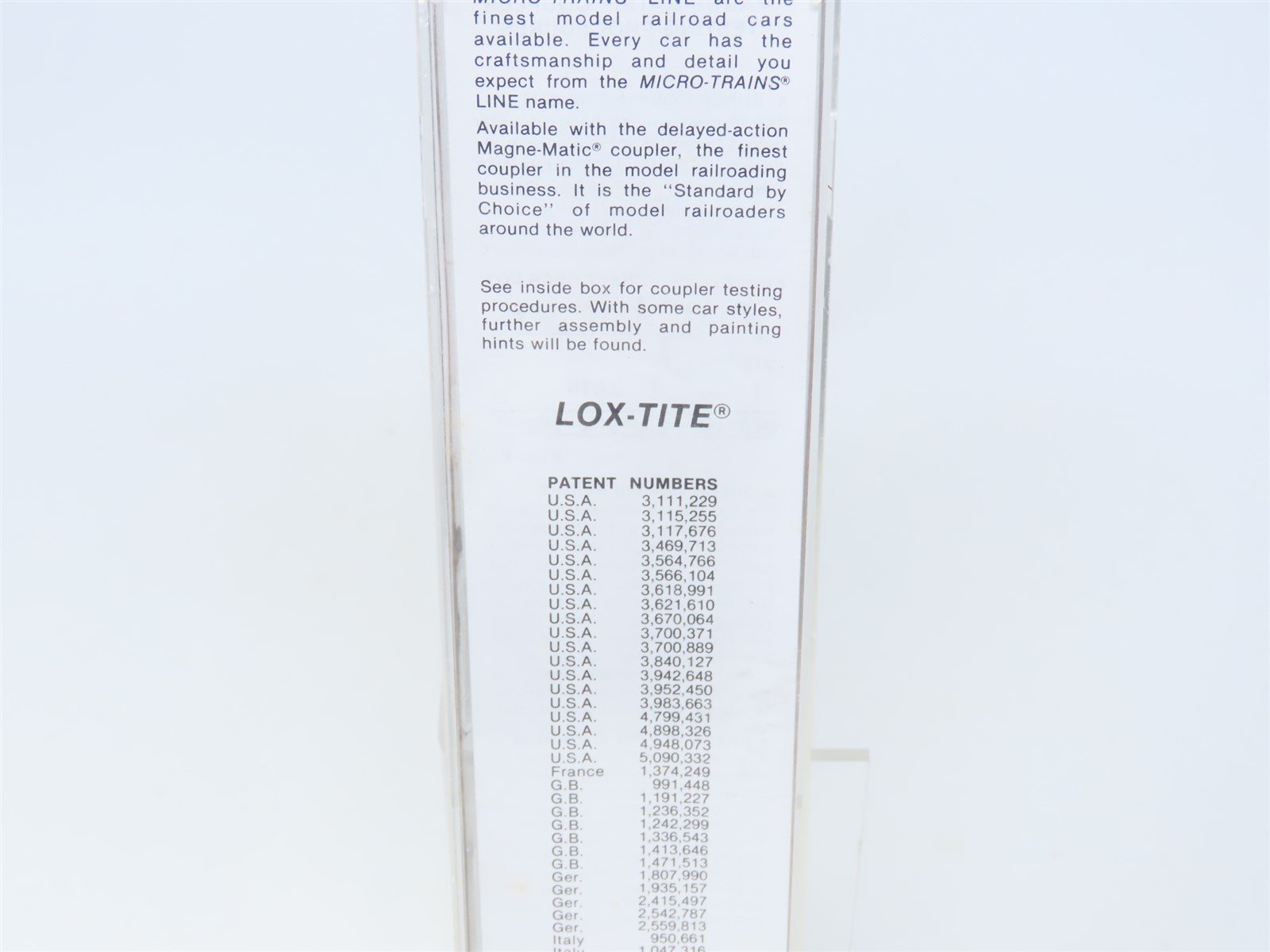 N Scale Micro-Trains MTL 64010 ATSF Flat Car w/ NW Trailer #293294