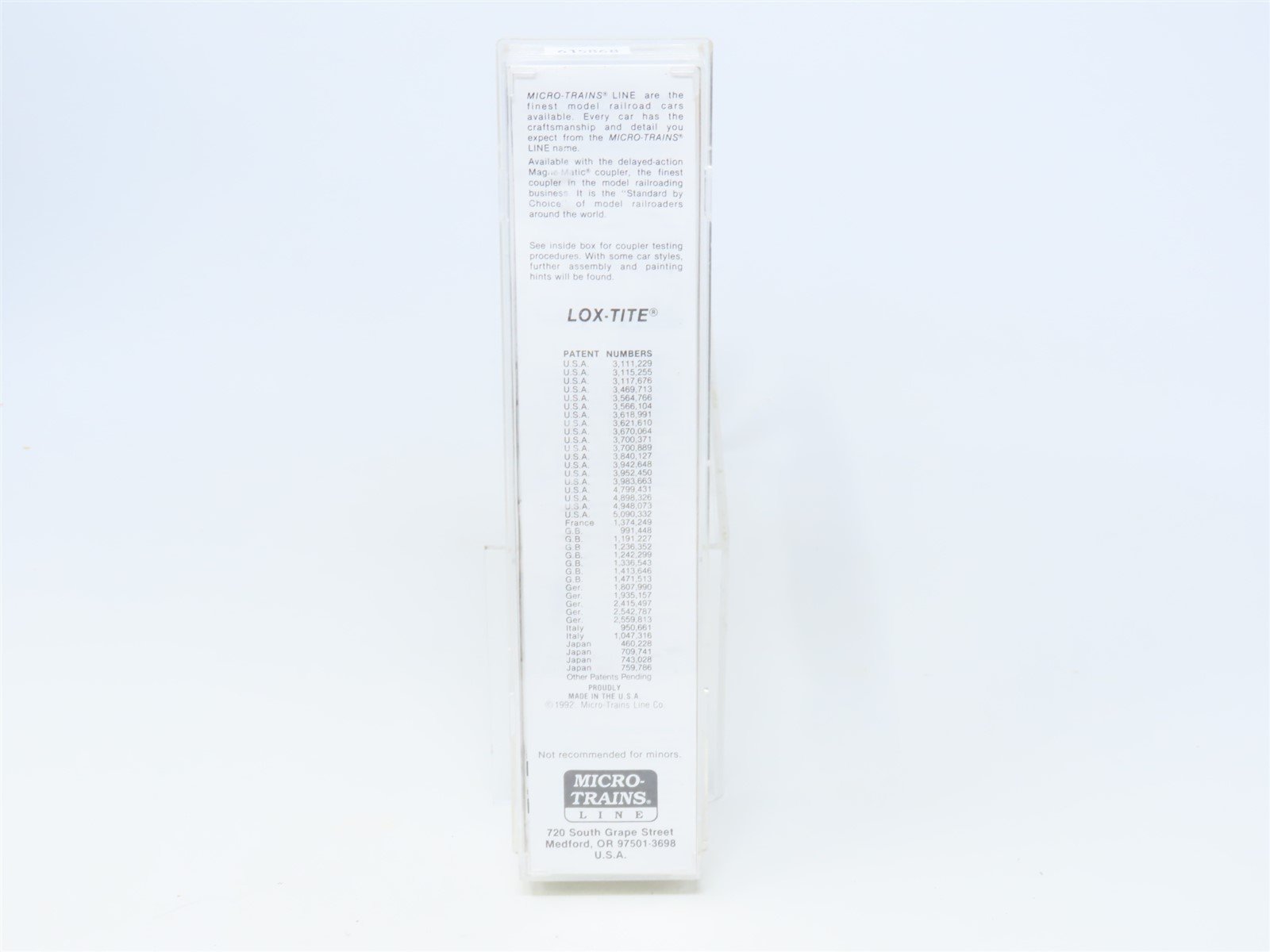 N Scale Micro-Trains MTL 64010 ATSF Flat Car w/ RI Trailer #293284