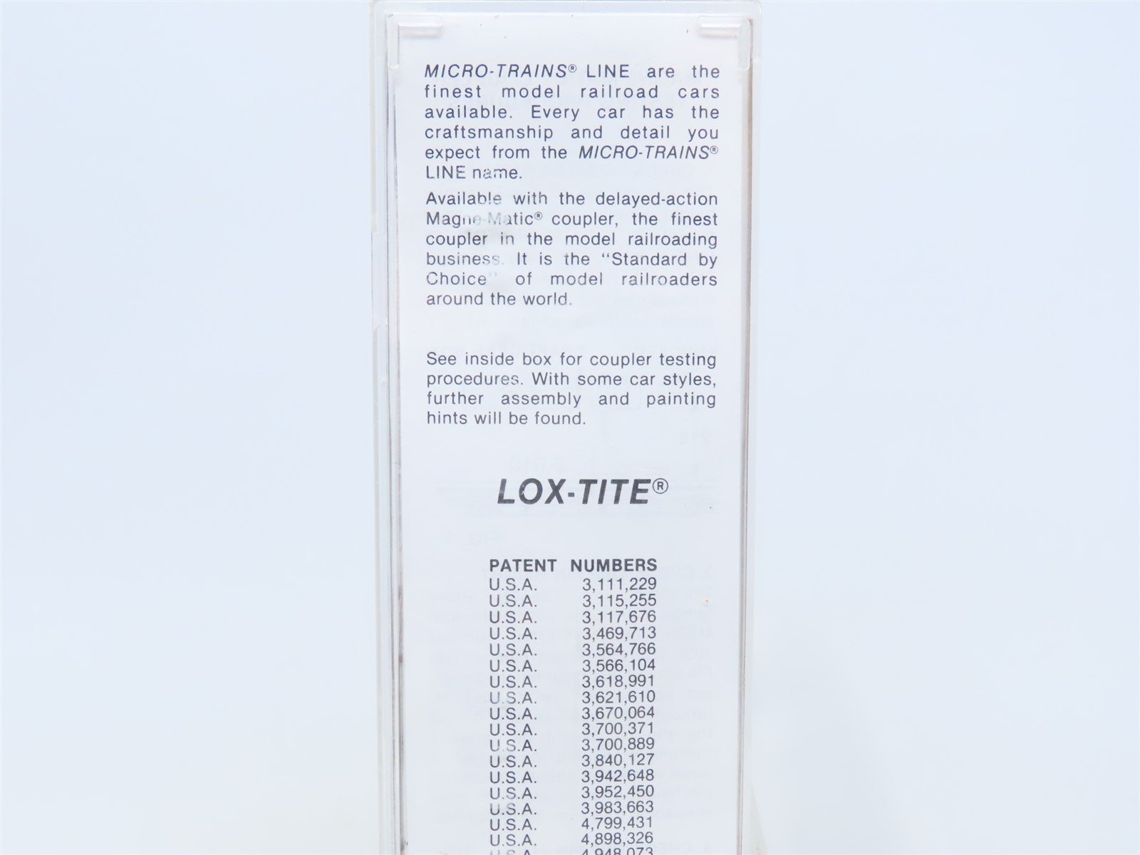 N Scale Micro-Trains MTL 64010 ATSF Flat Car w/ RI Trailer #293284