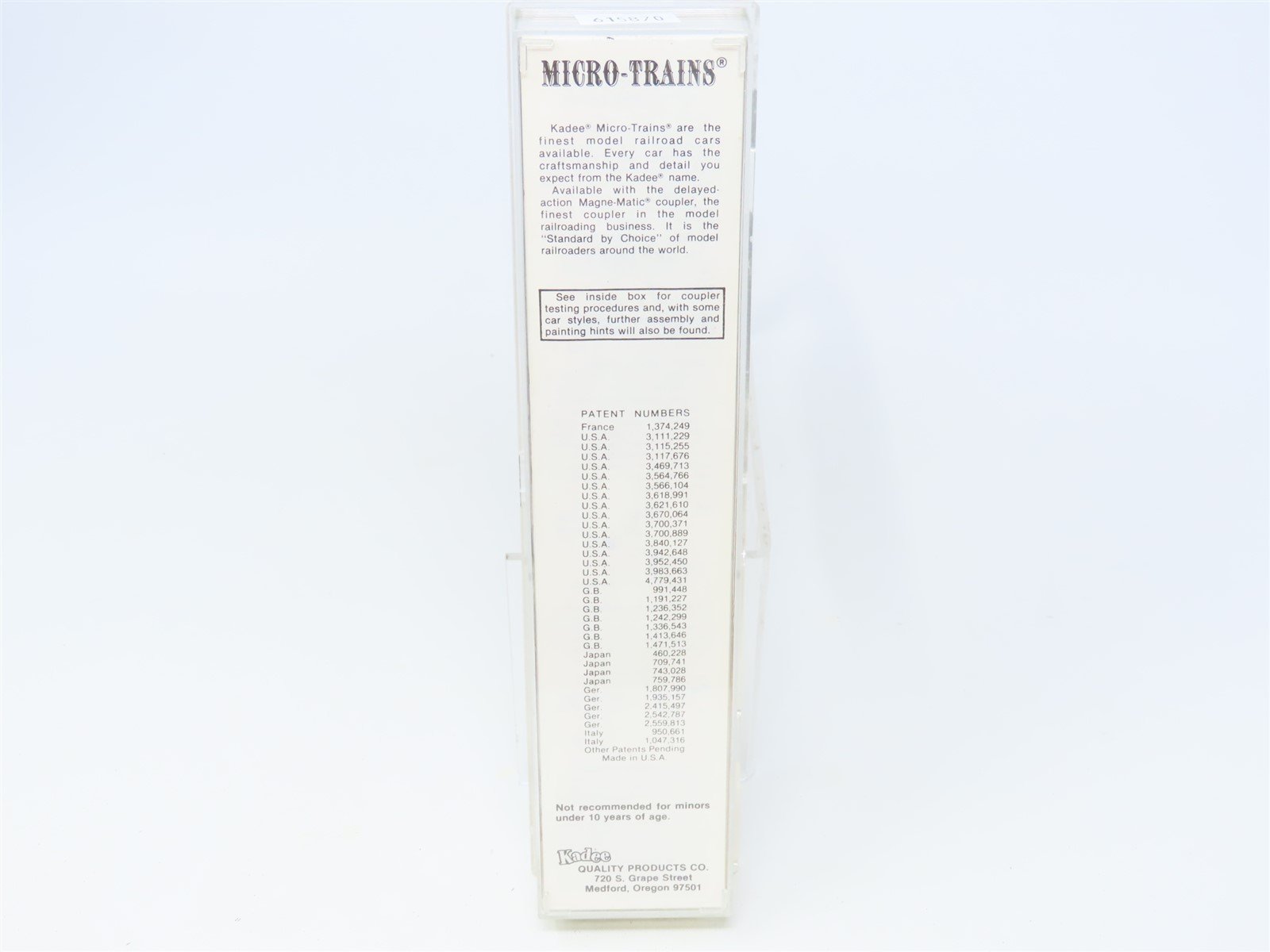 N Scale Kadee Micro-Trains MTL 66020 CNW Flat Car w/ UP Trailer #780511