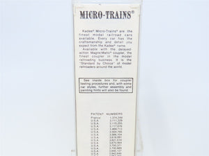 N Scale Kadee Micro-Trains MTL 66020 CNW Flat Car w/ UP Trailer #780511