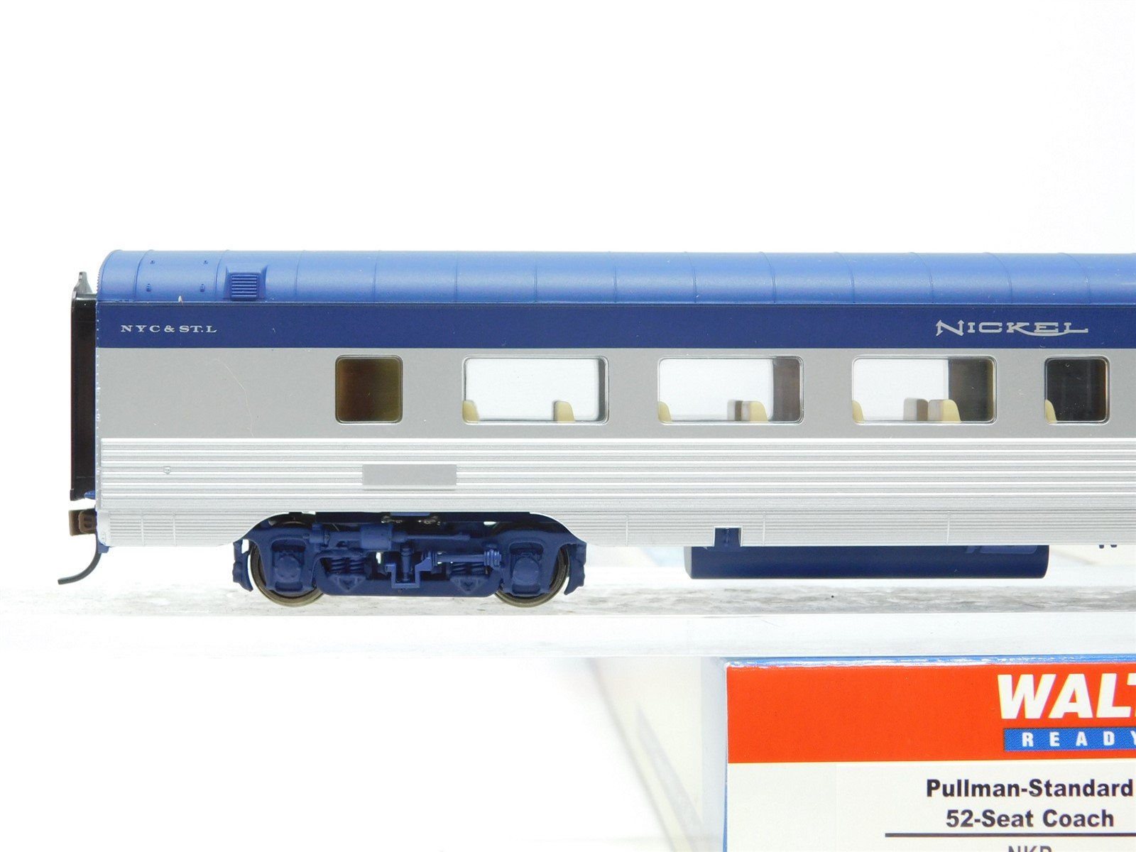 HO Scale Athearn Pullman Nickel 2024 Plate RD Passenger Car La Fontaine Club Car 5495