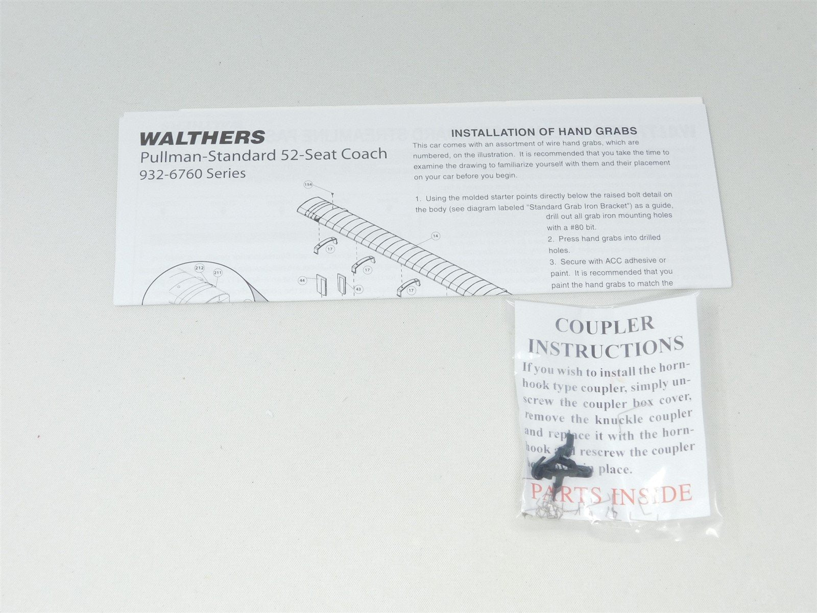 HO Scale Walthers #932-16761 NKP Nickel Plate Road 52-Seat Coach Passenger