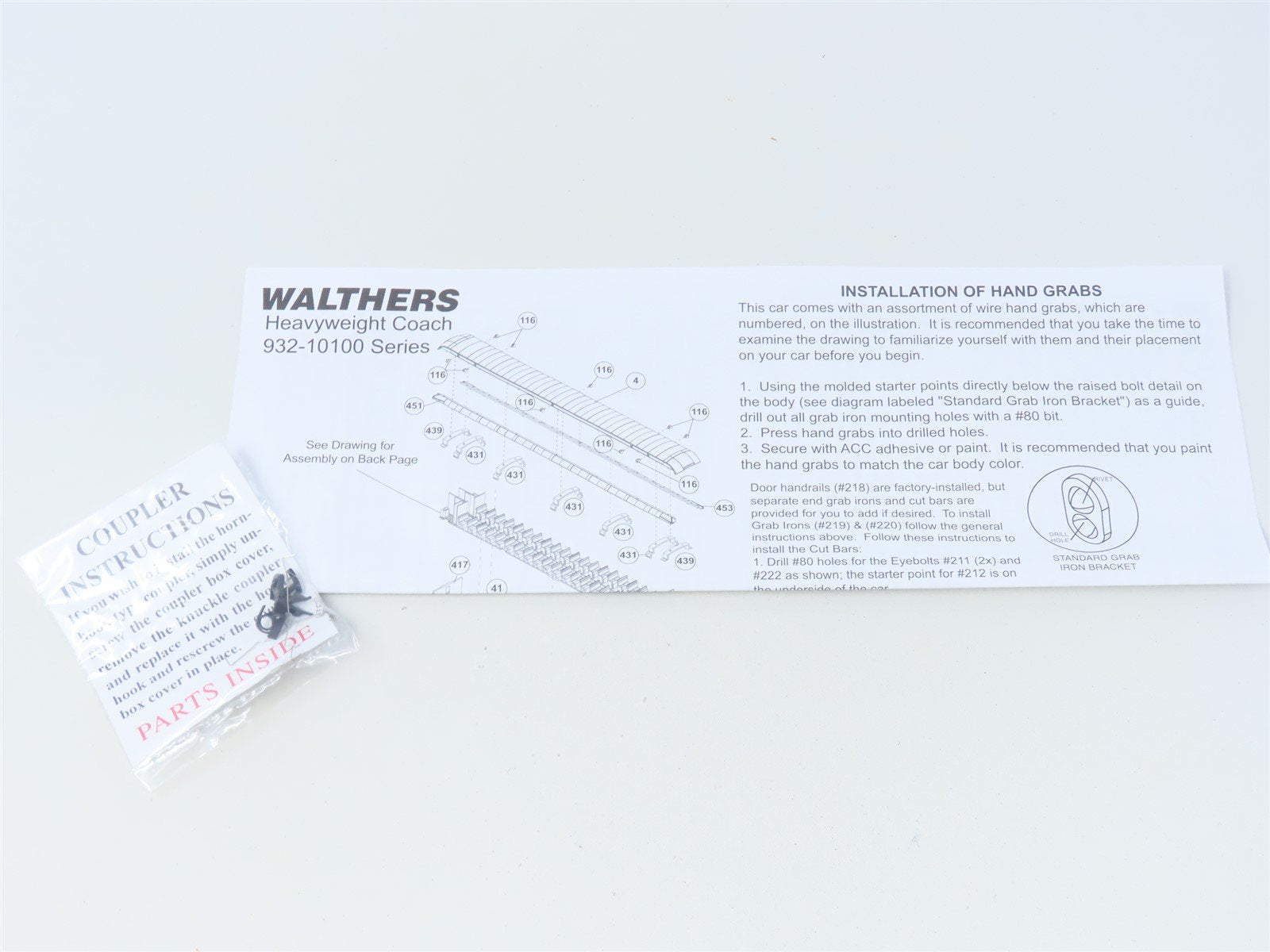 HO Scale Walthers #932-10118 N&W Norfolk & Western Heavyweight Coach Passenger