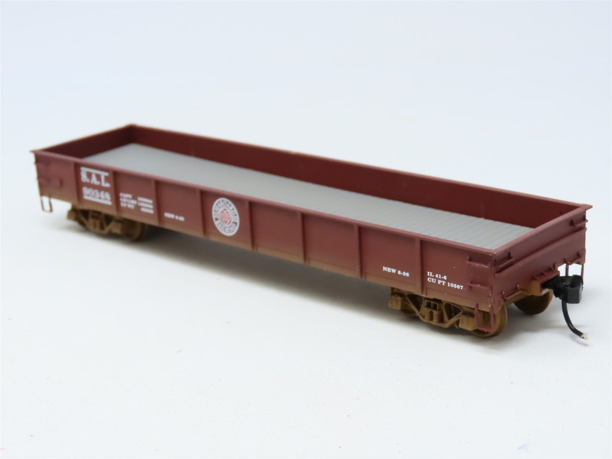 HO Ertl #4985 SAL Seaboard Air Line 40&#39; Low-Side Gondola #90348 - Weathered