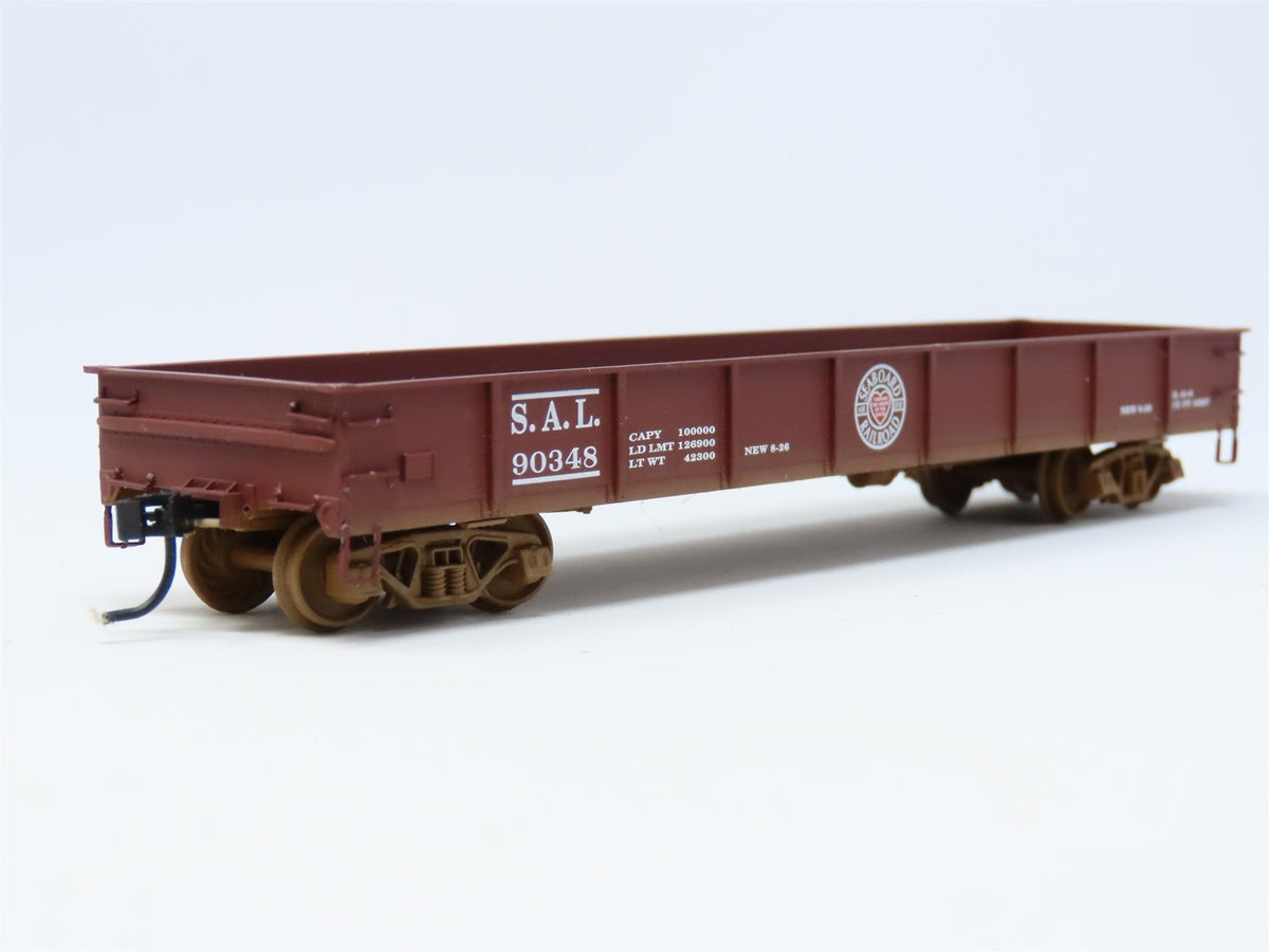 HO Ertl #4985 SAL Seaboard Air Line 40&#39; Low-Side Gondola #90348 - Weathered