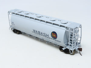 HO Scale Atlas #1959-1 WAB Wabash ACF 6-Bay Cylindrical Hopper #33014