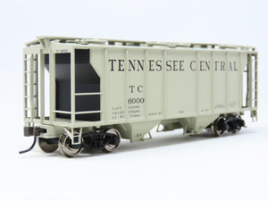 HO Scale Atlas Trainman #17009 TC Tennessee Central 2-Bay Covered Hopper #6000