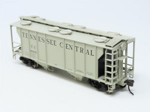 HO Scale Atlas Trainman #17009 TC Tennessee Central 2-Bay Covered Hopper #6000