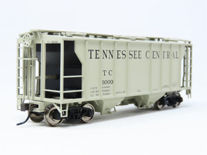 HO Scale Atlas Trainman #17009 TC Tennessee Central 2-Bay Covered Hopper #6000