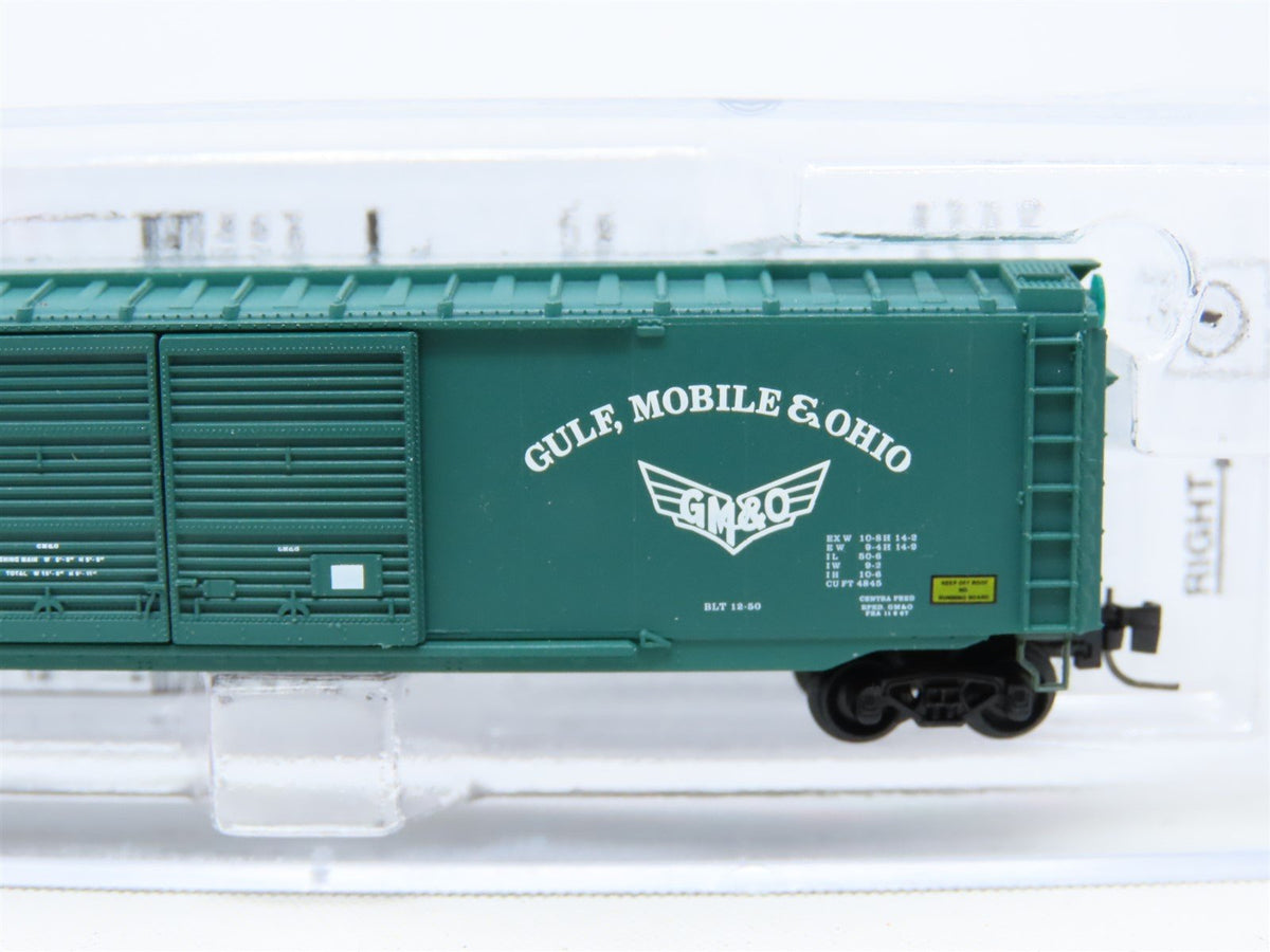 Z Scale Micro-Trains MTL 50600222 GM&amp;O Gulf, Mobile &amp; Ohio 50&#39; Box Car #50116