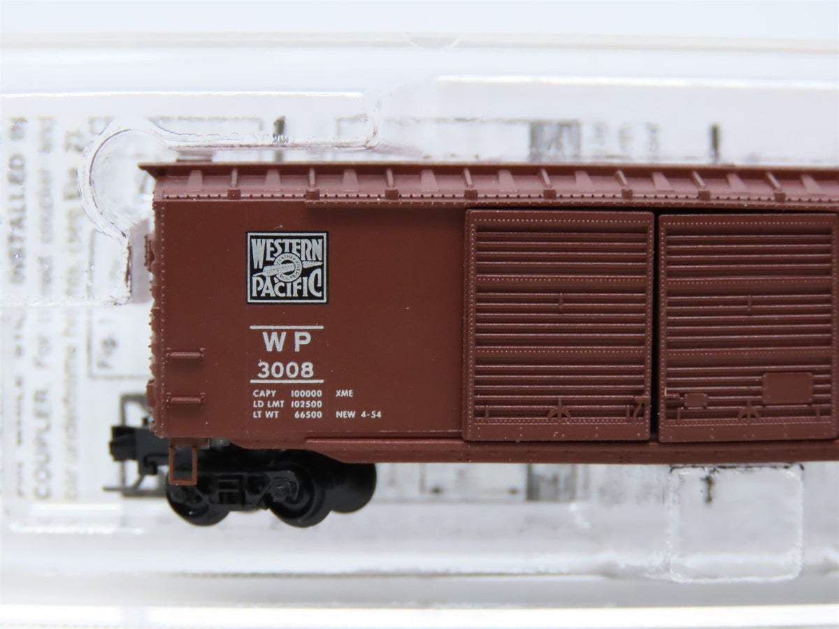 Z Scale Micro-Trains MTL 50600232 WP Western Pacific &quot;Feather&quot; 50&#39; Box Car #3008